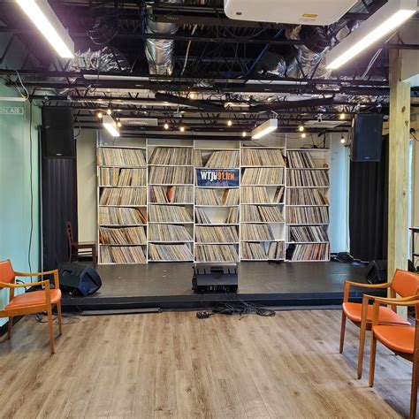 The Stage at WTJU .
